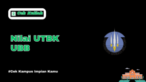 Nilai UTBK UBB
