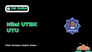 Nilai UTBK UTU
