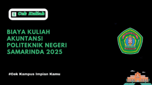 Biaya Kuliah Akuntansi Politeknik Negeri Samarinda 2025