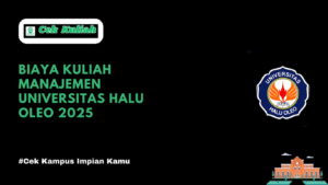 Biaya Kuliah Manajemen Universitas Halu Oleo 2025