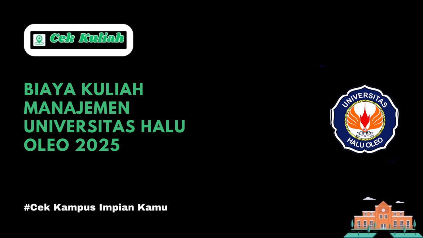 Biaya Kuliah Manajemen Universitas Halu Oleo 2025
