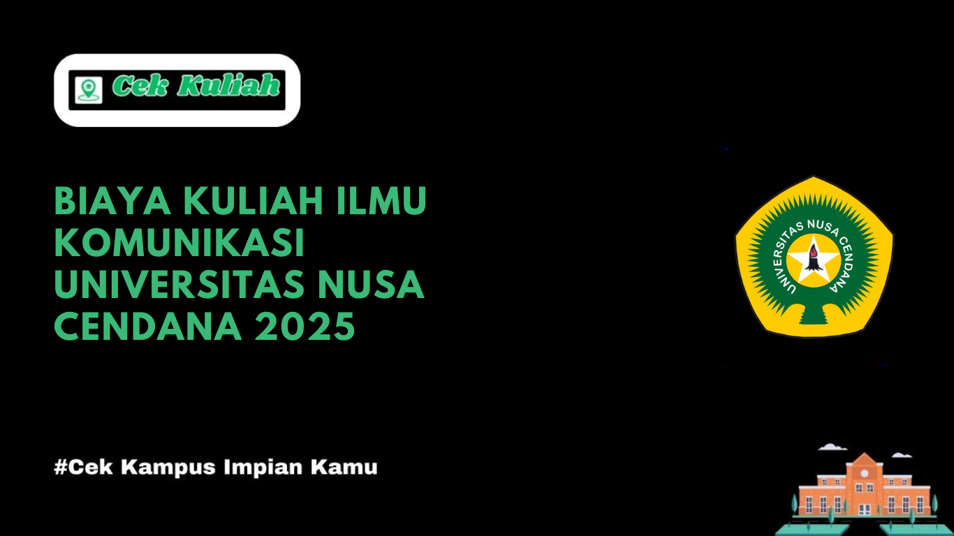 Biaya Kuliah Agroteknologi Universitas Nusa Cendana 2025