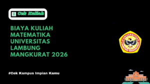Biaya Kuliah Matematika Universitas Lambung Mangkurat 2026