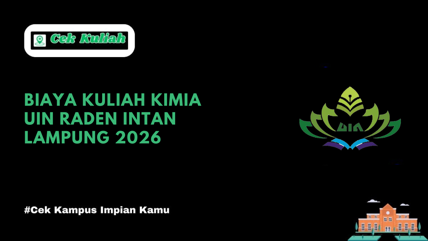 Biaya Kuliah Kimia UIN Raden Intan Lampung 2026